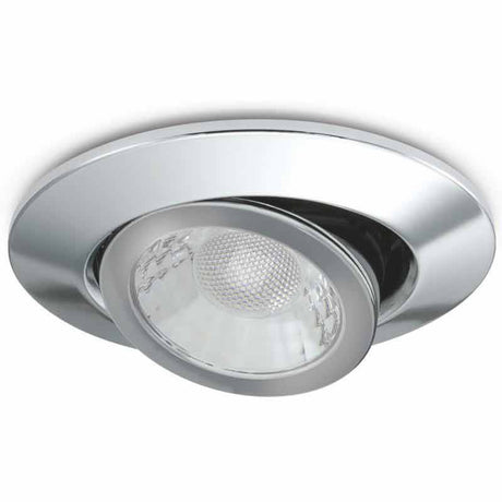 Image of JCC JC1026/CH V50 Pro Tilt Fire-Rated LED Downlight 7.5W IP65 3000/4000K Chrome