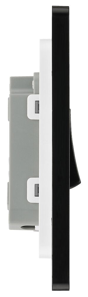 Image of a PCDMG12B Switch 20A 1 Gang 2 Way Matt Grey from BG Electrical, available from Wholesale Electrical Direct Online