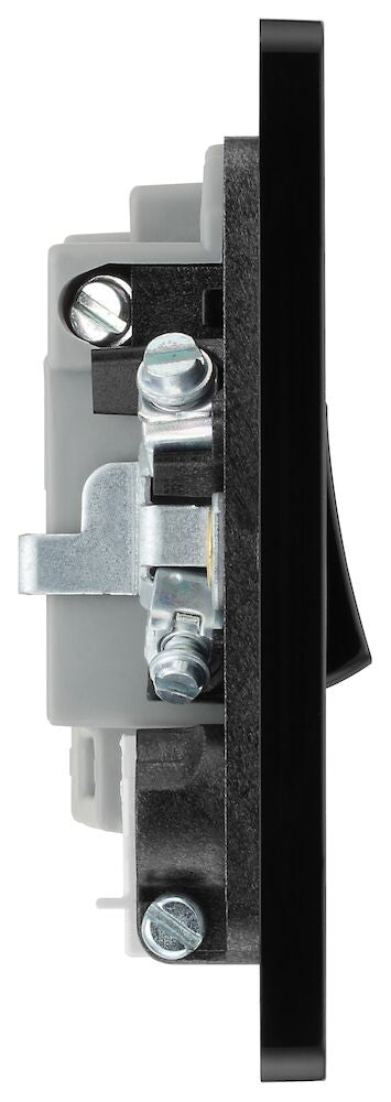 13A Switched Fused Connection Unit with LED Indicator Matt Grey