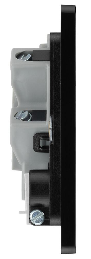 13A Unswitched Fused Connection Unit Matt Grey
