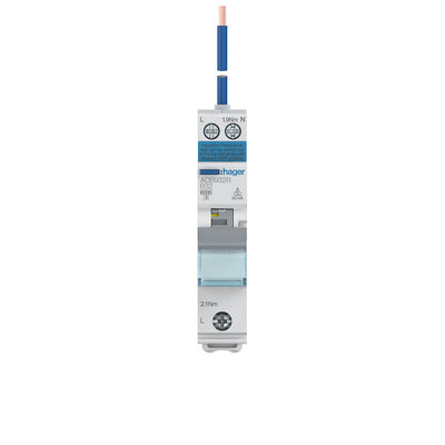 Front view of electrical circuit breaker with Hager branding on a white background Hager ADB932