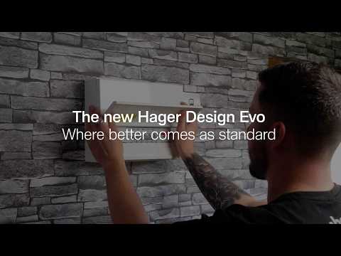 Step by Step Installation video of Hager's new Design Evo consumer units