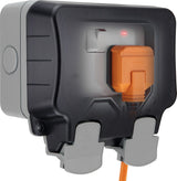 Image of a BG Electrical WP22 Nexus Storm, 13A Double Switched Socket, IP66 available from Wholesale Electrical Direct